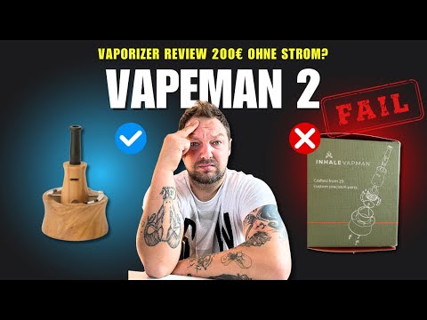 Luxus oder kompletter Reinfall? Vapman 2.0 Vaporizer im Härtetest 🌿Kleiner Holzklotz für 200 €!?