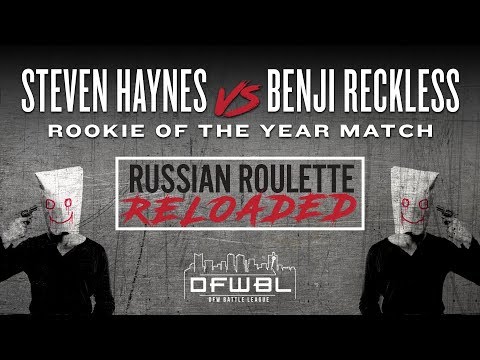 DFWBL | Battle Rap | Steven Haynes vs Benji Reckless (Rookie of the year match) | #RRR
