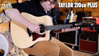 Video thumbnail for No Talking...Just Tones | Taylor 210ce Plus by Peach Guitars
