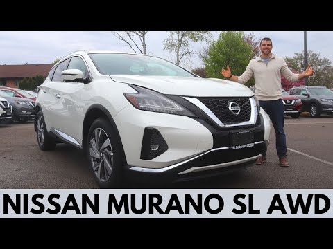 2020 Nissan Murano SL AWD Test Drive, Walk Around and Review