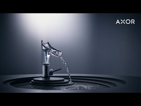 AXOR Starck V | Glass bathroom mixer