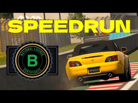 MASTER NATIONAL B SPEEDRUN | Gran Turismo 7 - Walkthrough Part 22