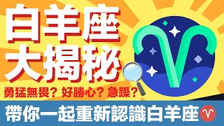 重新認識太陽白羊座，一次講透透♈️
