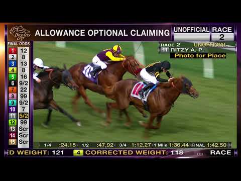 Ritzy A. P. Wins Race 2 at Del Mar 11/03/17