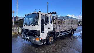 Camion plateau Volvo FL 614 FL6 14 4x2 FULL STEEL SPRING !!! MECHANIC FUEL PUMP !!! M | Image 4 - Autoline