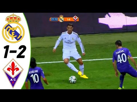 Real Madrid vs Fiorentina 1:2 - All Goals & Extended Highlights RESUMEN & GOLES (16/08/2014) HD