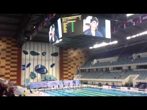 Luke Percy 2013 world junior swim championships