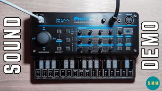 Video thumbnail for Behringer Pro Vs Mini synthesizer sound (experiment) demo by Saturday Music Machines