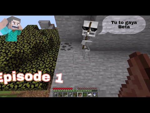 Let's Play Minecraft in Hindi: Exploring New Adventures! Episode 1