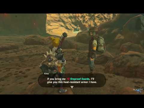 Zelda Breath Of The Wild Where To Get Fire Resistance Gear