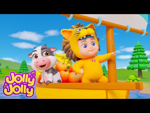 🍌🍎Apples and Bananas🍌🍎 - Catch The Fruits | Jolly Jolly - Nursery Rhymes