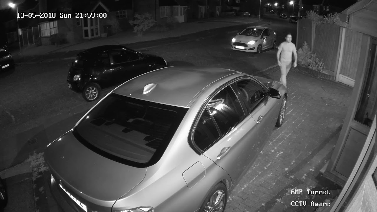 Hikvision 6MP Turret Camera - Night Sample Footage