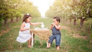 Teaparty in the orchards photoshoot