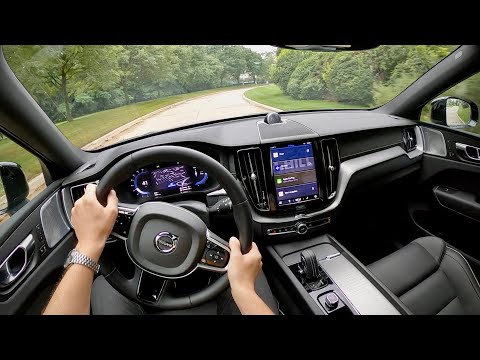 2022 Volvo XC60 T8 Polestar Extended Range PHEV - POV Driving Impressions