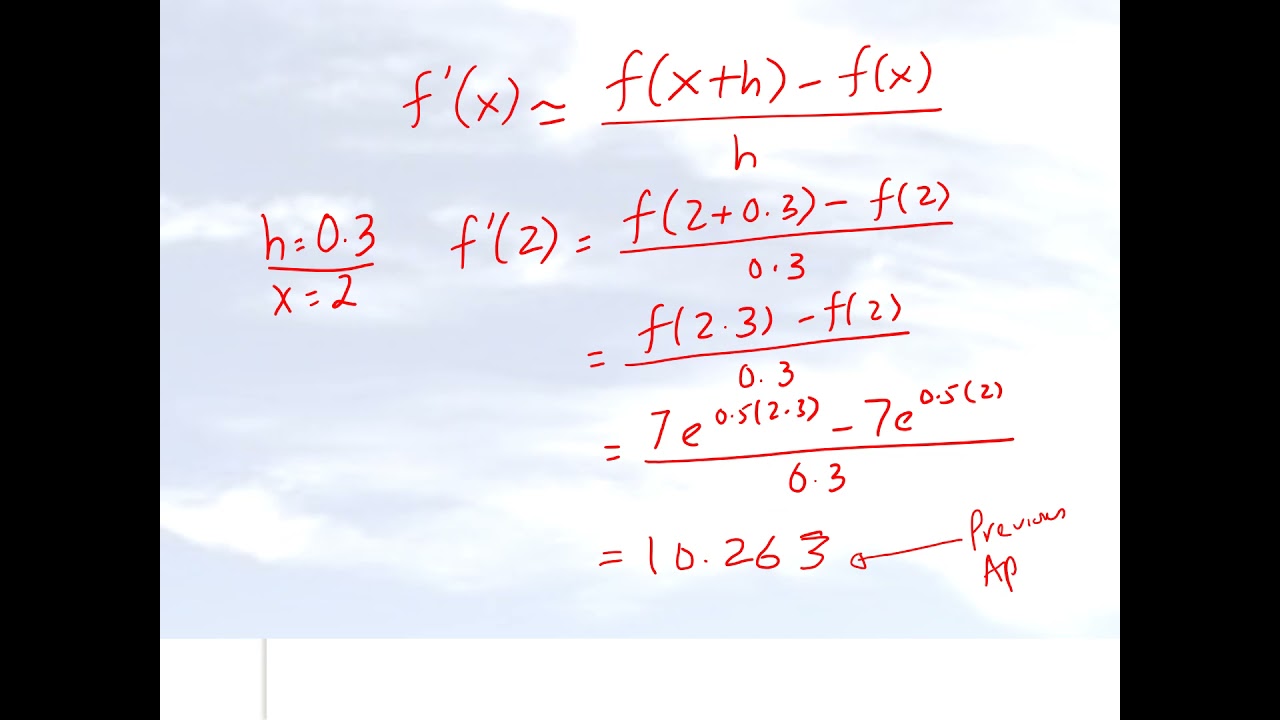 Chapter 01.02: Lesson: Quantifying Errors: Approximate Error