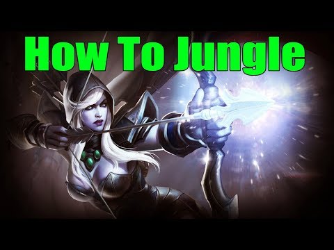DoTa 2 How To Jungle Drow Ranger Patch 7.22h