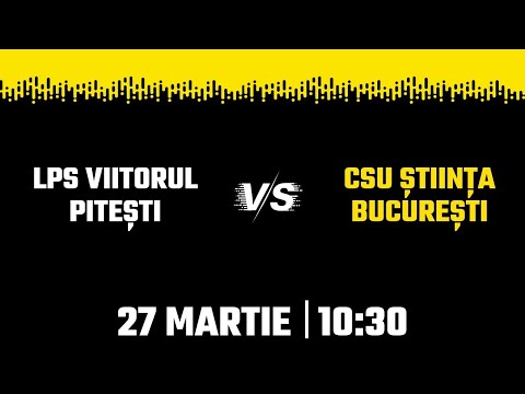LIVE 🏀 CN Baschet U18M: LPS Viitorul Pitești - CSU Știința București