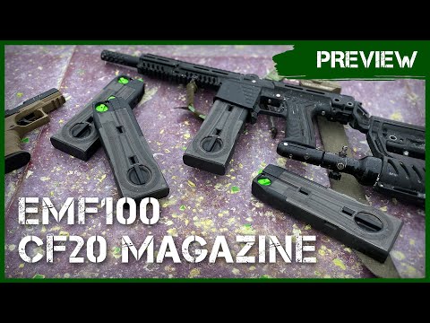 EMF100/EMEK MG100 CF20 Magazine Prototyp Preview (deutsch/german)