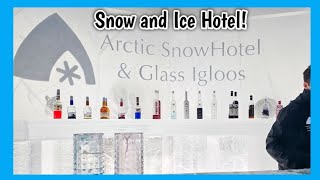 Artic Snow and Ice Hotel In the Artic Circle Finland 🇫🇮