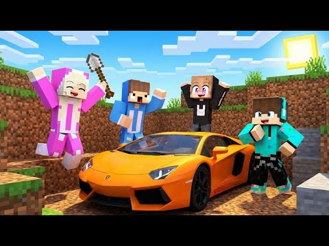 DAPAT MOBIL MEWAH MINECRAFT, TEGUH SUGIANTO, MIPAN ZUZUZU, FERIX
