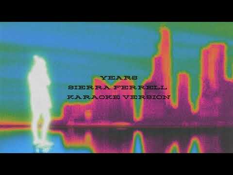 Sierra Ferrell- Years (Karaoke Version Original Key)