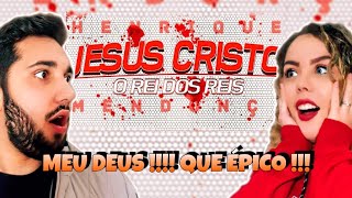 REACT- Rap de Jesus Cristo - O REI DOS REIS (CLIPE) |  Uma releitura 7 Minutoz | Henrique Mendonça