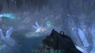 ARKシングルプレイ配信　最難関っぽい雪山の洞窟へ