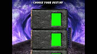 Mortal Kombat 3 / Ultimate Mortal Kombat 3 ladder green screen