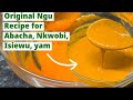 How To Make Authentic Ngu For Abacha - Grandma's Recipe African Salad Sauce