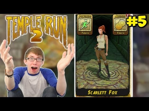 Temple Run 2 - GIRL CHARACTER - Part 5 (iPhone Gameplay Video) - YouTube