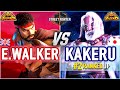 SF6 🔥 Ending Walker (Ryu) vs Kakeru (#2 Ranked JP) 🔥 SF6 High Level Gameplay