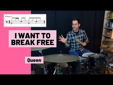 🥁I WANT TO BREAK FREE – Queen (DRUM COVER) BATERÍA