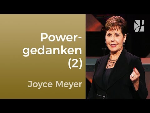 Power Thoughts for Everyday Life (2) – Joyce Meyer – Directing Thoughts and Words