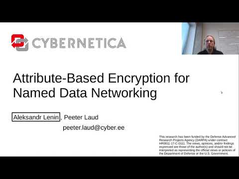 ACM ICN 2021 (Poster) - Attribute-Based Encryption for Named Data Networking