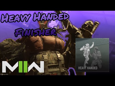 Heavy Handed Finishing Move (NIKTO’S FINISHER) | Modern Warfare II | Season 4