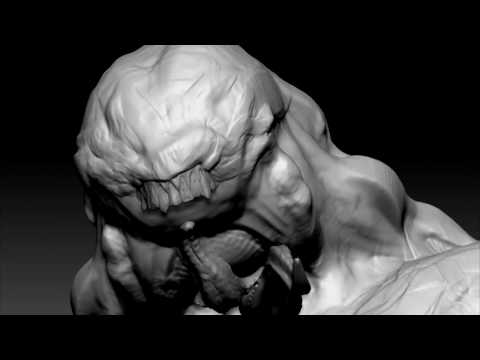 3d Creature design making of | timelapse