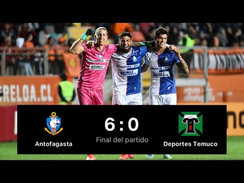 Deportes Antofagasta 6 Vs 0 Deportes Temuco / Campeonato Primera B 2023 - Fecha 10
