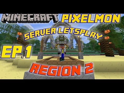 Minecraft pixelmon Littlelizard Server letsplay! ep.1: Region 2!! New Server!!