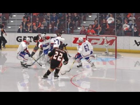 NHL Anaheim Ducks VS Montreal Canadiens
