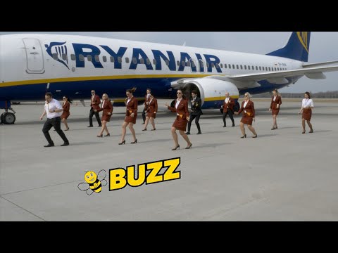 Buzz Crew Dance Challenge #BuzzCrew #Ryanair #KTWAIRPORT