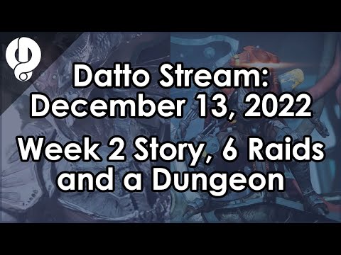 Datto Stream: Story, 3 Deep Stones, 3 King's Falls and a Spire - December 13, 2022.