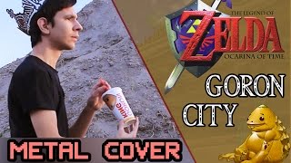 Zelda OoT: Goron City | Metal Cover | AHmusic