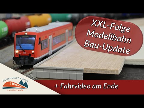 XXL Modellbahn Bau-Update! Haltepunkt-Bau, Neuzugänge, Ausblick und moderne Züge