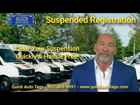 How to Clear My Suspended Registration