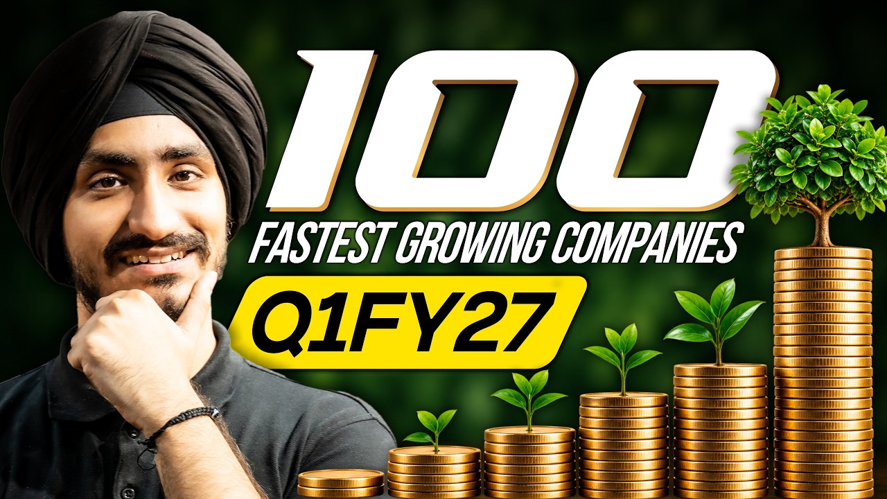 100 Fastest Growing Companies After Q1 FY27 Results
