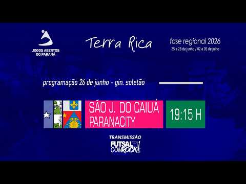 SÃO JOÃO DO CAIUÁ X PARANACITY - JAPS REGIONAL FEMINO