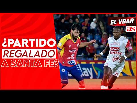 Polémica en Pasto: ¿Hubo falta de competencia o superioridad de Santa Fe? | El Vbar