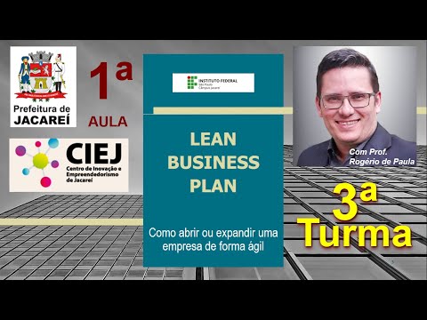 Mentoria - Lean Business Plan - Plano de negócio ágil - Turma 3