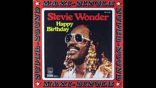 Stevie Wonder - Happy Birthday (Sing-A-Long) - instrumental 12&quot; mix (1981)