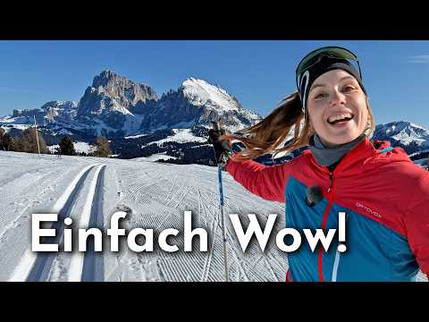 I was in Europe's most spectacular cross-country skiing region - and I was thrilled!